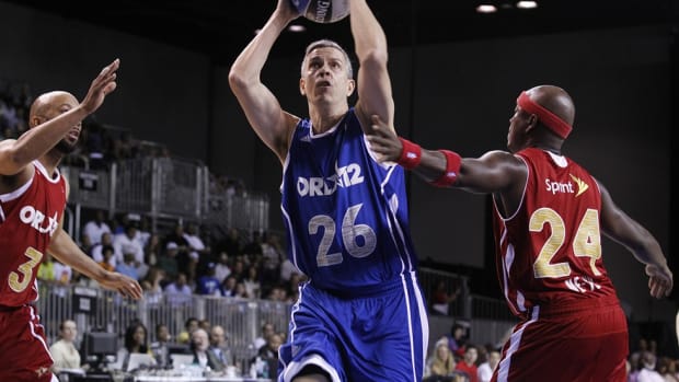 Former U.S. Secretary of Education Arne Duncan talks about playing with Obama, Ben Simmons, improving game